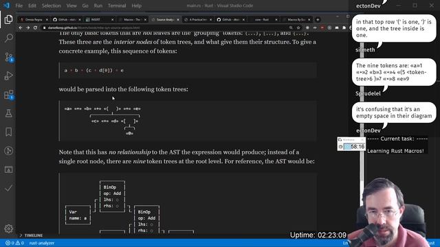 0404 [ C++/Rust ] -- SQLite stuff, then Rust Macros смотреть онлайн