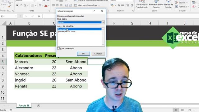 Como Copiar Planilhas no Excel? Curso de Excel OnLine смотреть онлайн
