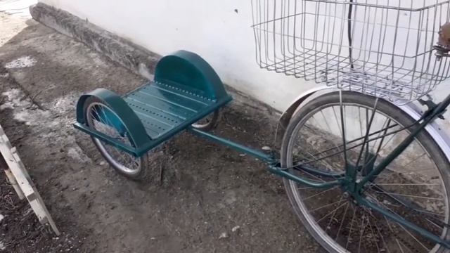 Практичный прицеп для велосипеда. смотреть онлайн