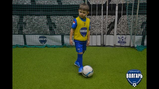 Фото коллаж с тренировки "Центр Подготовки Футболистов" ФК "Волгарь" смотреть онлайн