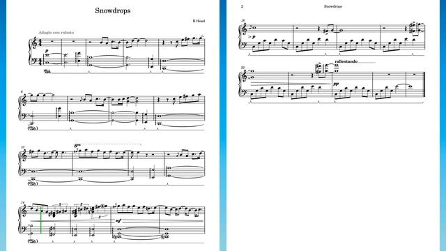 Snowdrops (piano sketch) смотреть онлайн