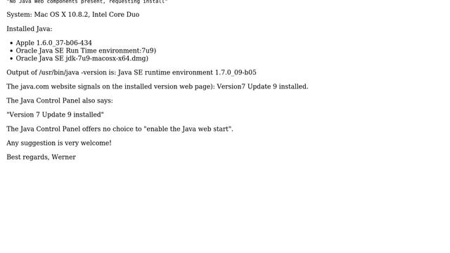 Apple: Java WebStart fails on Mac OS Mountain Lion смотреть онлайн