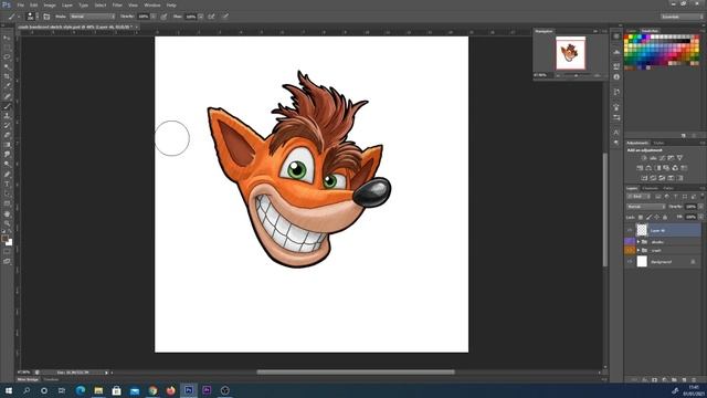Photoshop navigator panel how to get it digital painting tips for artists смотреть онлайн
