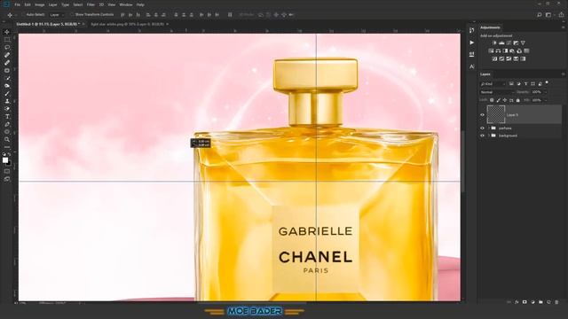 Perfume Social Media Design In Photoshop | تصميم بوستر عطر بالفوتوشوب смотреть онлайн