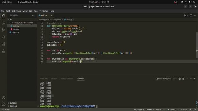 Gameplay editing tutorial using moviepy(python) смотреть онлайн