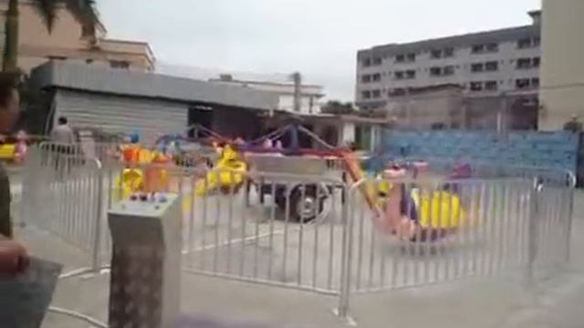 Аттракцион Карусель Динозаврики на колесах смотреть онлайн