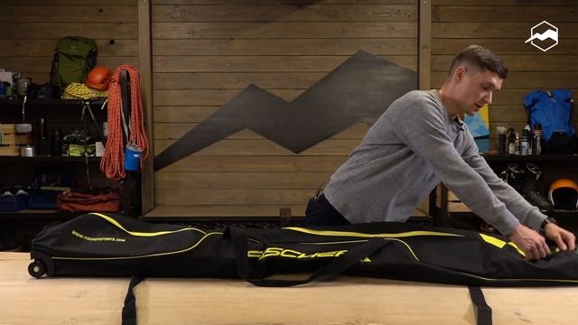 Чехол для горных лыж Fischer 2 Pair Alpine Race. Обзор смотреть онлайн