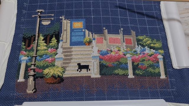 Итоги февраля 2021 года. Розыгрыш в честь 1000 подписчиков :) Вышивка крестом. смотреть онлайн