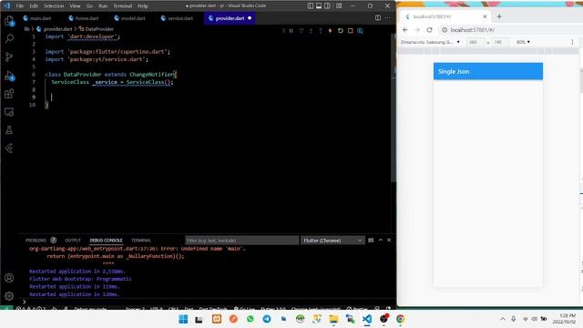 Flutter - Mengambil data dengan Provider dan Belajar Parsing Berbagai bentuk JSON Part 4 смотреть онлайн