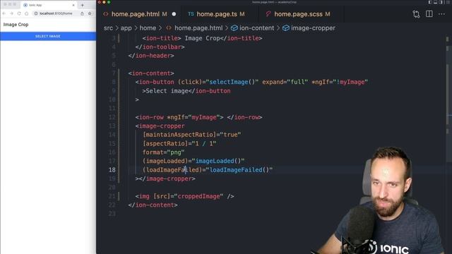Image Cropping and Transformation with Ionic Angular смотреть онлайн