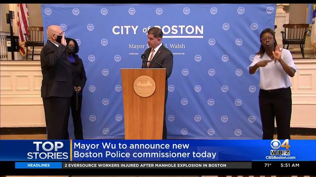 Boston Mayor Michelle Wu set to announce new Boston Police commissioner смотреть онлайн