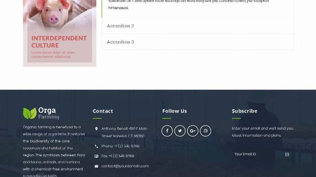 Orga Farm - Organic Food Organic Farm WordPress Theme | Themeforest Templates смотреть онлайн