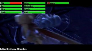 A Bug's Life (1998) Final Battle with healthbars 2/2