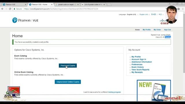 How to Register Cisco Exam in Nepali смотреть онлайн