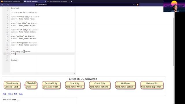Creating State Diagrams using PlantUML смотреть онлайн