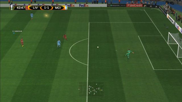 Liverpool vs Manchester City PES 2017 NSP 2022 смотреть онлайн