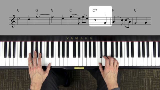 Amazing Grace - How to Improvise Piano Accompaniment - Intermediate Tutorial - Hoffman Academy смотреть онлайн