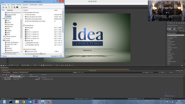 Intel i7 Vs AMD A10 6800K Black Edition After Effects FARM Renden (INTEL + AMD) смотреть онлайн