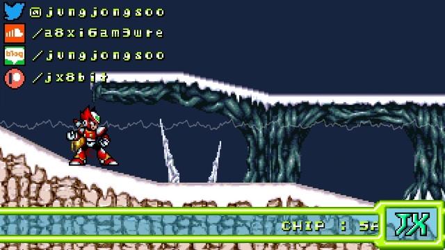 [16-Bit,SNES]Trail on Powdery Snow - Mega Man Zero 3(Mega Man X3 Style) смотреть онлайн