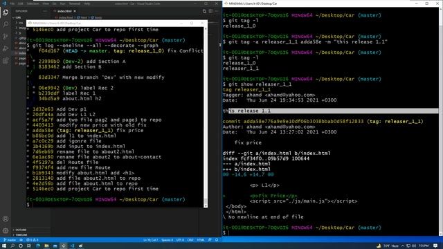 [Arabic] 21- Learn Git , GitHub and GitLab - Tags смотреть онлайн