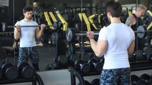 Подъем штанги на бицепс стоя|Разбор техники упражнений