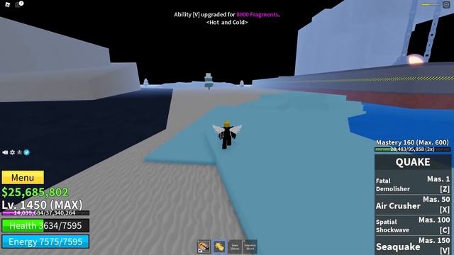 UNLOCK ALL QUAKE AWAKENING SKILL + SHOWCASE IN BLOX FRUITS - PART 20 смотреть онлайн