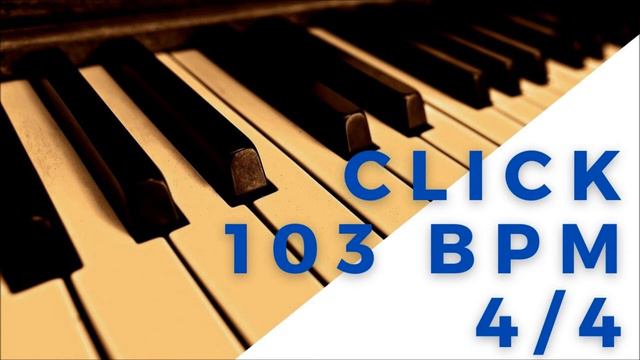 METRONOME - 103 bpm 4/4 смотреть онлайн