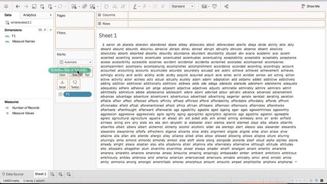 Word Cloud in Tableau смотреть онлайн