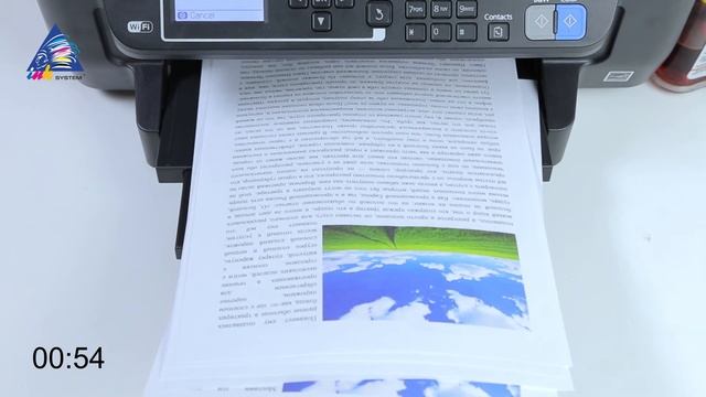 Epson WF-2650: печать текста и изображения смотреть онлайн