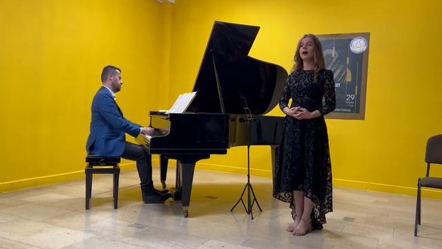 Daorsa Sopa - Soliste & Rinor Aliu - Piano | Dielli ka prendue (Opera "Mrika", Prenke Jakova) смотреть онлайн