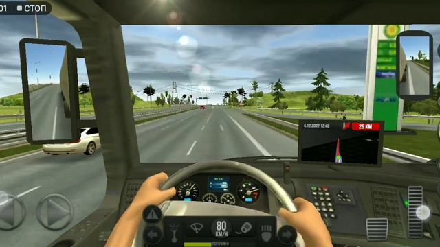 Первый раз за рулём ФУРЫ! [НОВОГОДНИЙ ВЫПУСК]