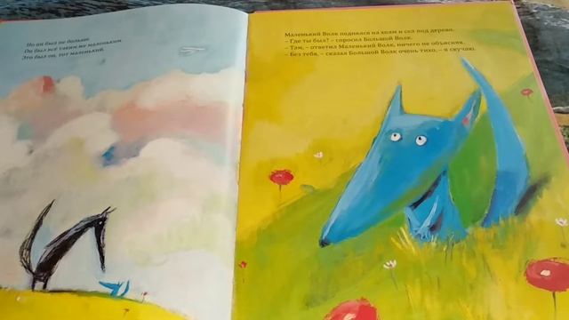 Книжный обзор - большой волк ? и маленький волк ?