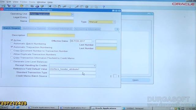 Oracle Financial||online training||Fields in Receivables Part-8 by SaiRam смотреть онлайн
