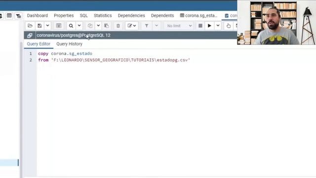 Como importar uma tabela Excel para um banco PostgreSQL смотреть онлайн