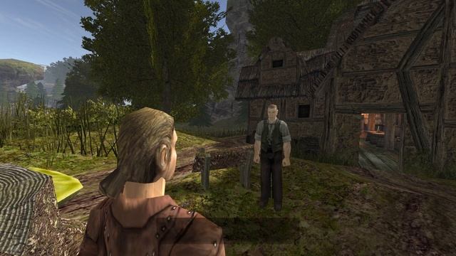 Безымянный дразнит Тилла разными репликами I Готика 2 Ночь Ворона смотреть онлайн