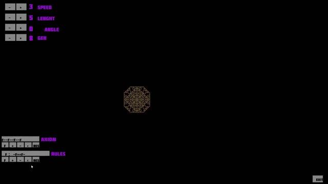 Python L-system(Fractals) смотреть онлайн