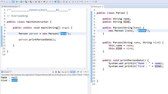 Java Constructors | Java Tutorials смотреть онлайн