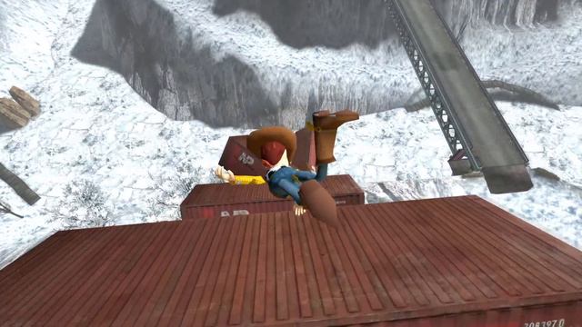 Gmod Ragdolls [Woody, Buzz, Jessie from Toy Story] vol.5 смотреть онлайн