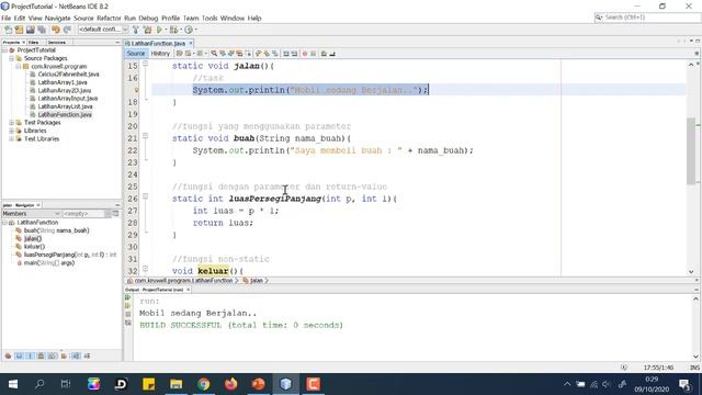 Belajar Java Dari Awal - 11 - Function, Method dan Cara Menggunakannya di Java смотреть онлайн