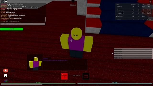 Roblox Boss Fighting Stages смотреть онлайн