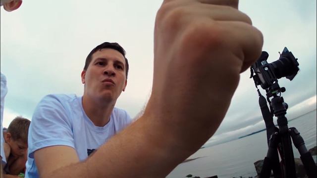 Летний закат на берегу в День рыбака: 9 июля 2017 смотреть онлайн