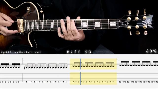 [ SOAD - Chop suey ] How to play part 2/2 [ free guitar lesson ] 40% 60% and 80% speed with tabs смотреть онлайн