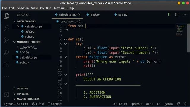Modules In Python смотреть онлайн