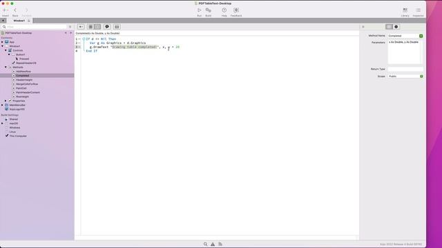 Xojo 2022r4: Merging Cells in PDF Tables смотреть онлайн