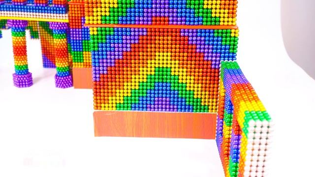 Building Amazing Magnet House With Turtle Fish Pond for Hamster From Magnetic Balls (Relaxation) смотреть онлайн