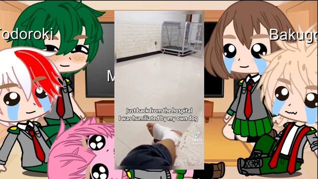 Mha react to dekus dogs смотреть онлайн