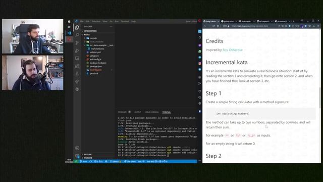 [LiveConfiguring] - On ajoute ESLint à notre kata boilerplate смотреть онлайн