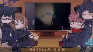 Jujutsu Kaisen reacts to Gojo Satoru / Season 2 | Manga spoilers | JJK S2 | Gacha Club