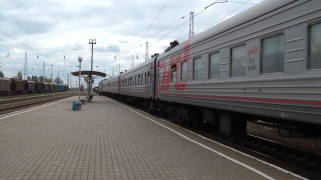 ЧС8-042 с поездом №274 Северобайкальск — Адлер смотреть онлайн