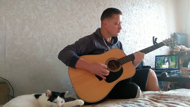 Офигенный музон на гитаре!!! смотреть онлайн